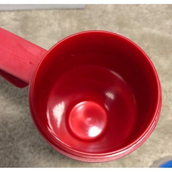 Honda Travel Mug Stainless Steel With Red Plastic Handle & Lid - Picture 5 of 9